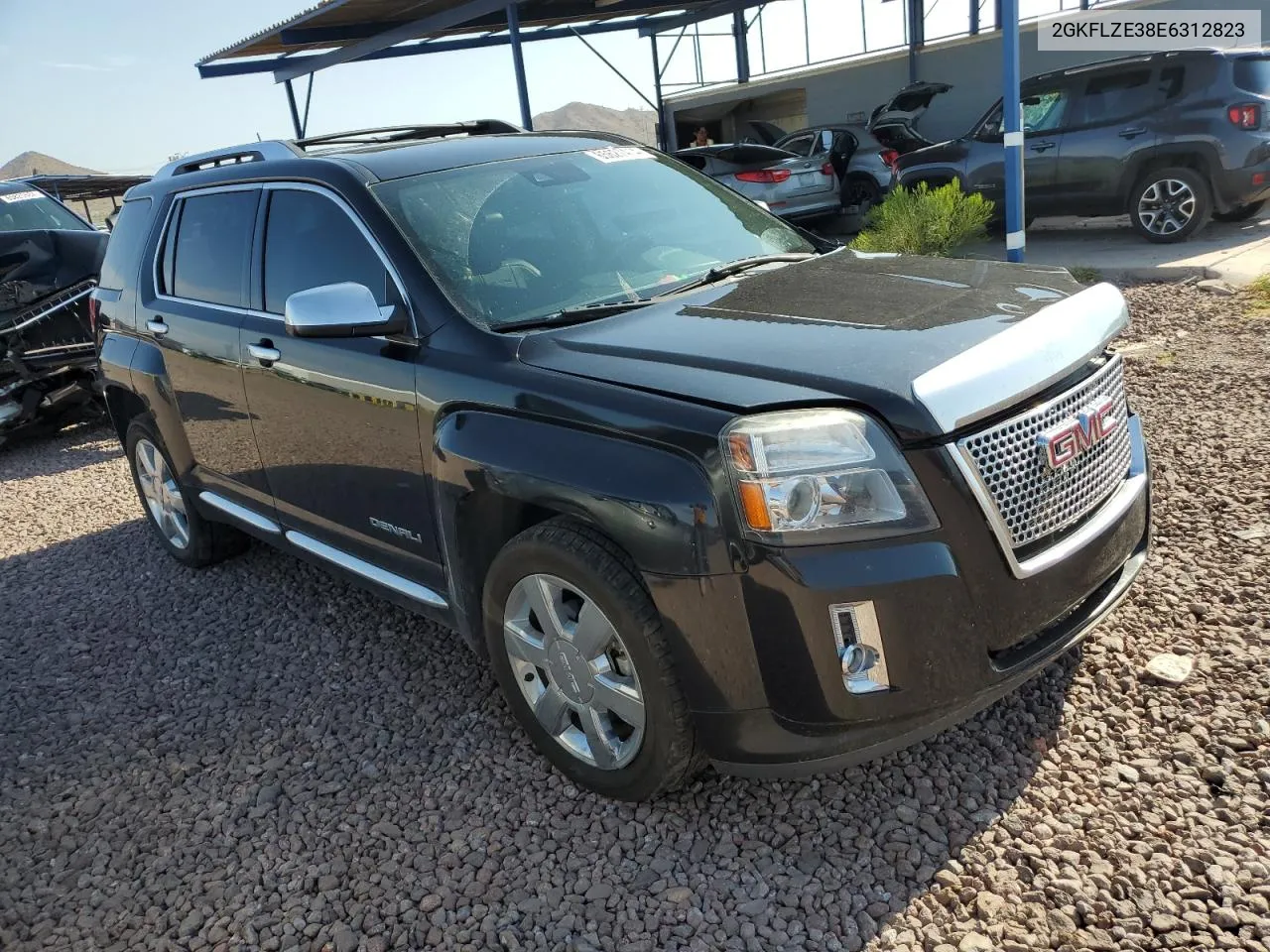 2014 GMC Terrain Denali VIN: 2GKFLZE38E6312823 Lot: 65627414