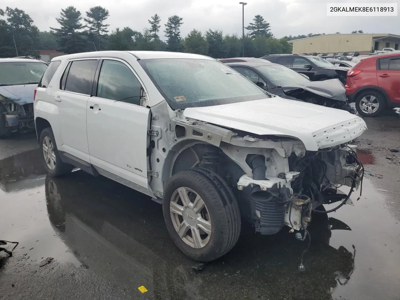 2GKALMEK8E6118913 2014 GMC Terrain Sle