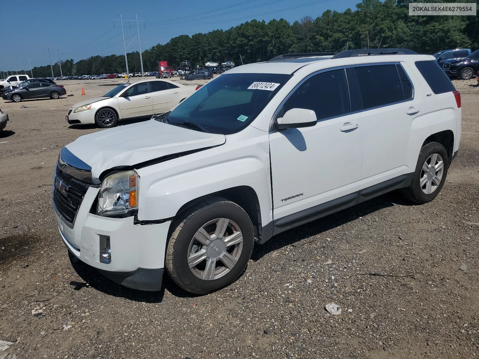 2014 GMC Terrain Slt VIN: 2GKALSEK4E6279554 Lot: 66012424