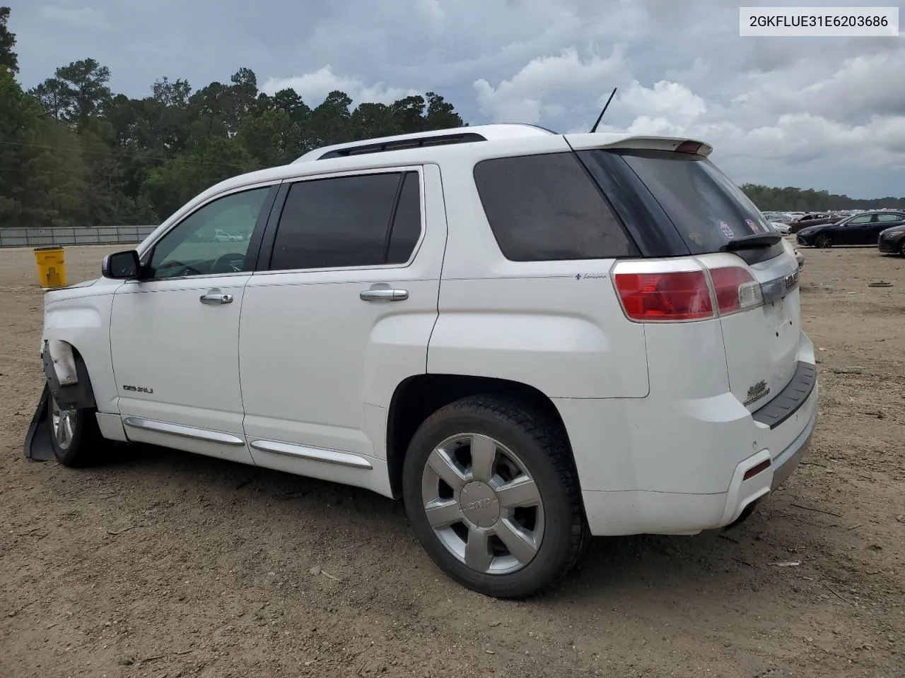 2014 GMC Terrain Denali VIN: 2GKFLUE31E6203686 Lot: 67025494