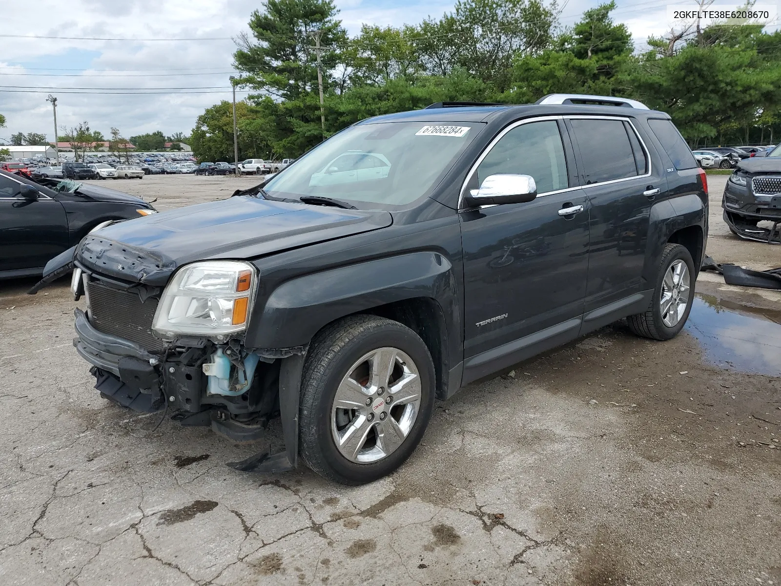 2GKFLTE38E6208670 2014 GMC Terrain Slt