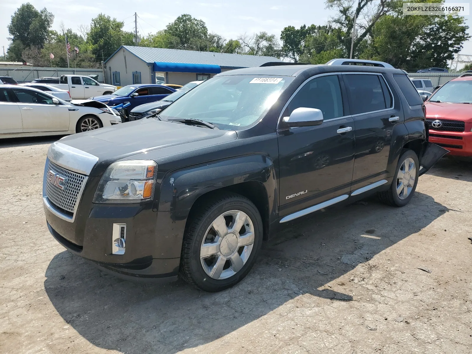 2014 GMC Terrain Denali VIN: 2GKFLZE32E6166371 Lot: 68166504