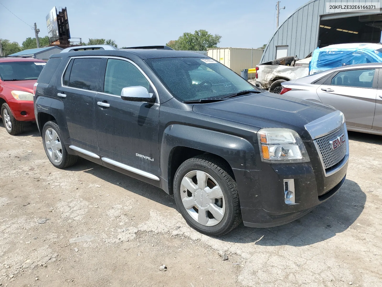 2014 GMC Terrain Denali VIN: 2GKFLZE32E6166371 Lot: 68166504