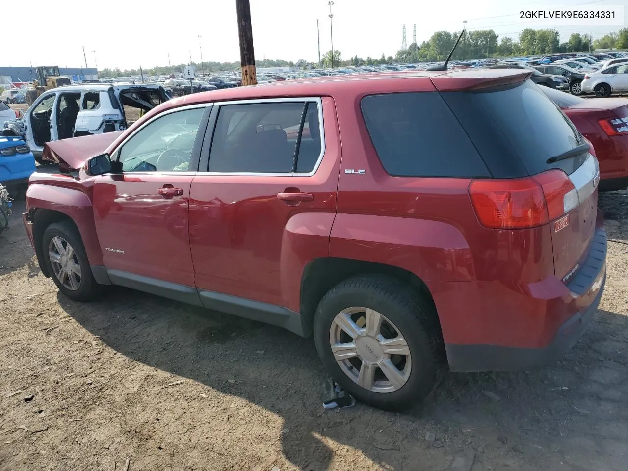 2014 GMC Terrain Sle VIN: 2GKFLVEK9E6334331 Lot: 68634794