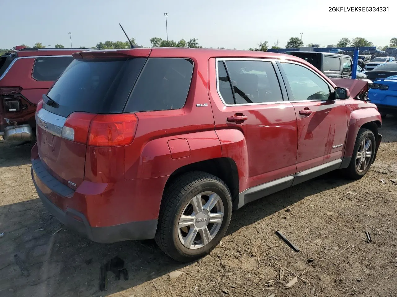 2014 GMC Terrain Sle VIN: 2GKFLVEK9E6334331 Lot: 68634794