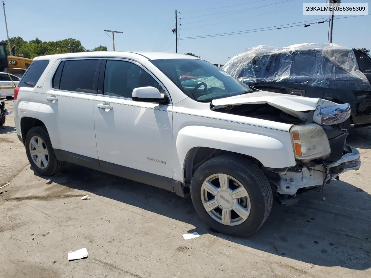 2014 GMC Terrain Sle VIN: 2GKALMEK0E6365309 Lot: 68880214