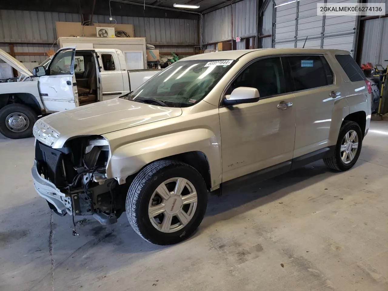 2014 GMC Terrain Sle VIN: 2GKALMEK0E6274136 Lot: 68890844