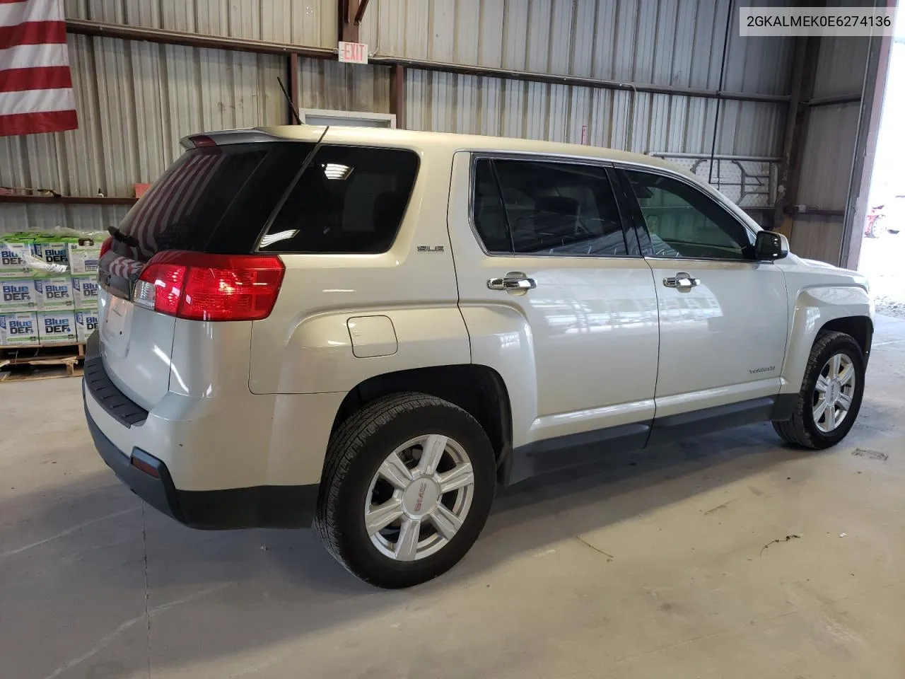 2GKALMEK0E6274136 2014 GMC Terrain Sle