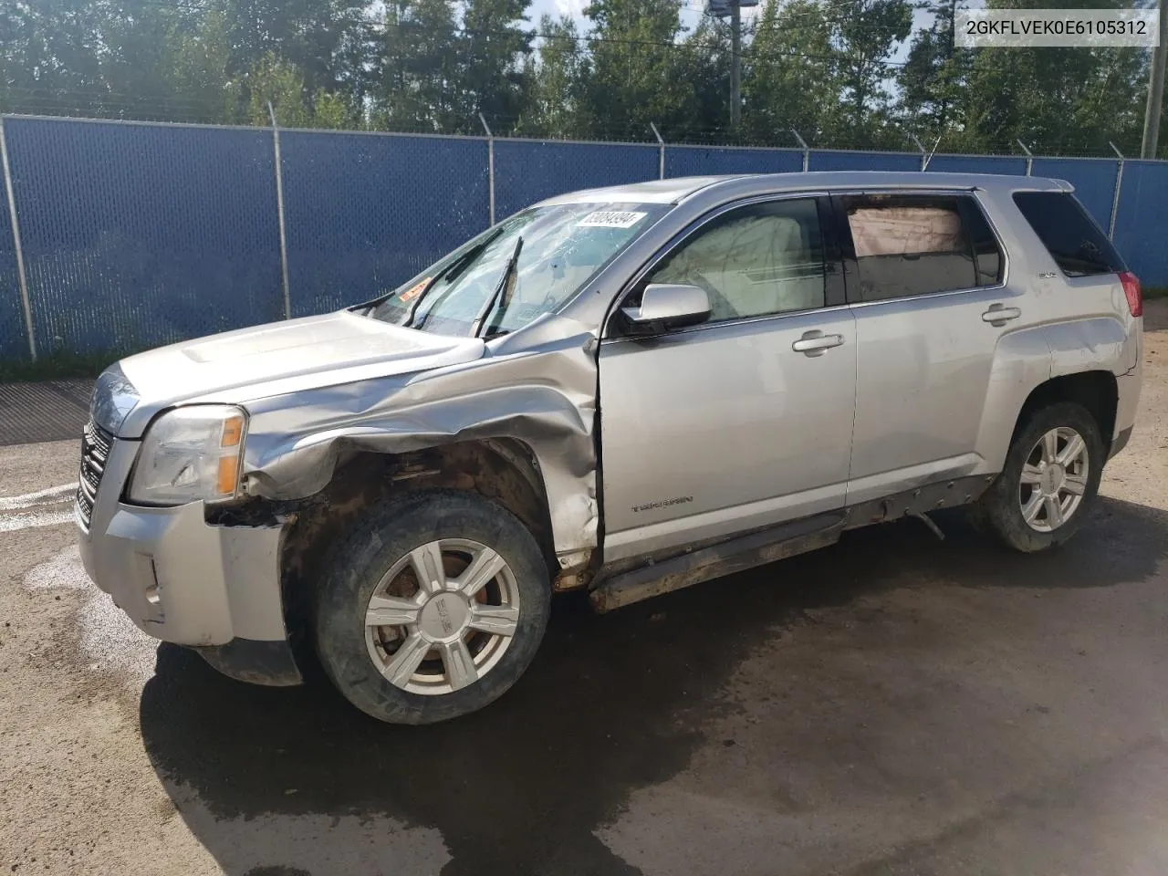 2GKFLVEK0E6105312 2014 GMC Terrain Sle