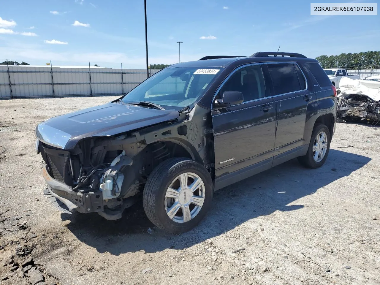 2014 GMC Terrain Sle VIN: 2GKALREK6E6107938 Lot: 69463934