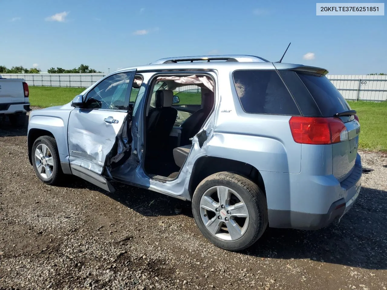 2GKFLTE37E6251851 2014 GMC Terrain Slt