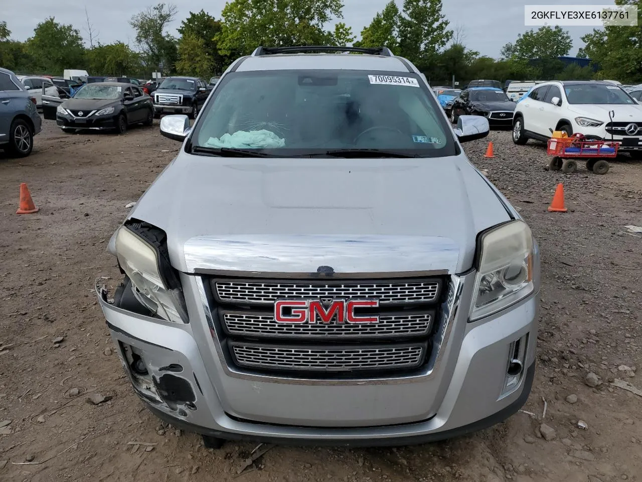 2014 GMC Terrain Slt VIN: 2GKFLYE3XE6137761 Lot: 70095314