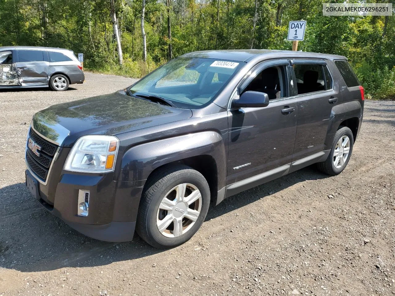 2GKALMEK0E6296251 2014 GMC Terrain Sle