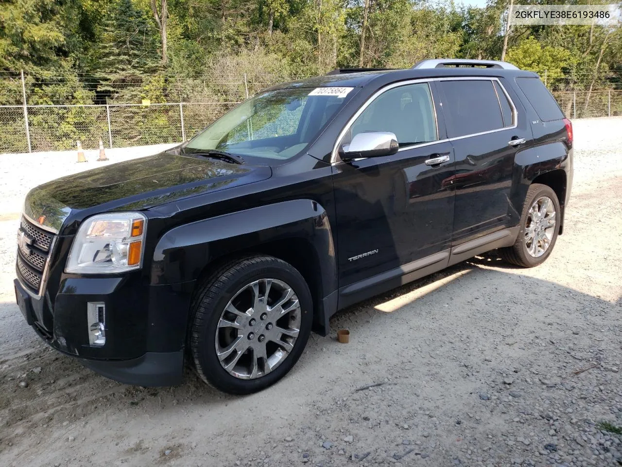 2GKFLYE38E6193486 2014 GMC Terrain Slt