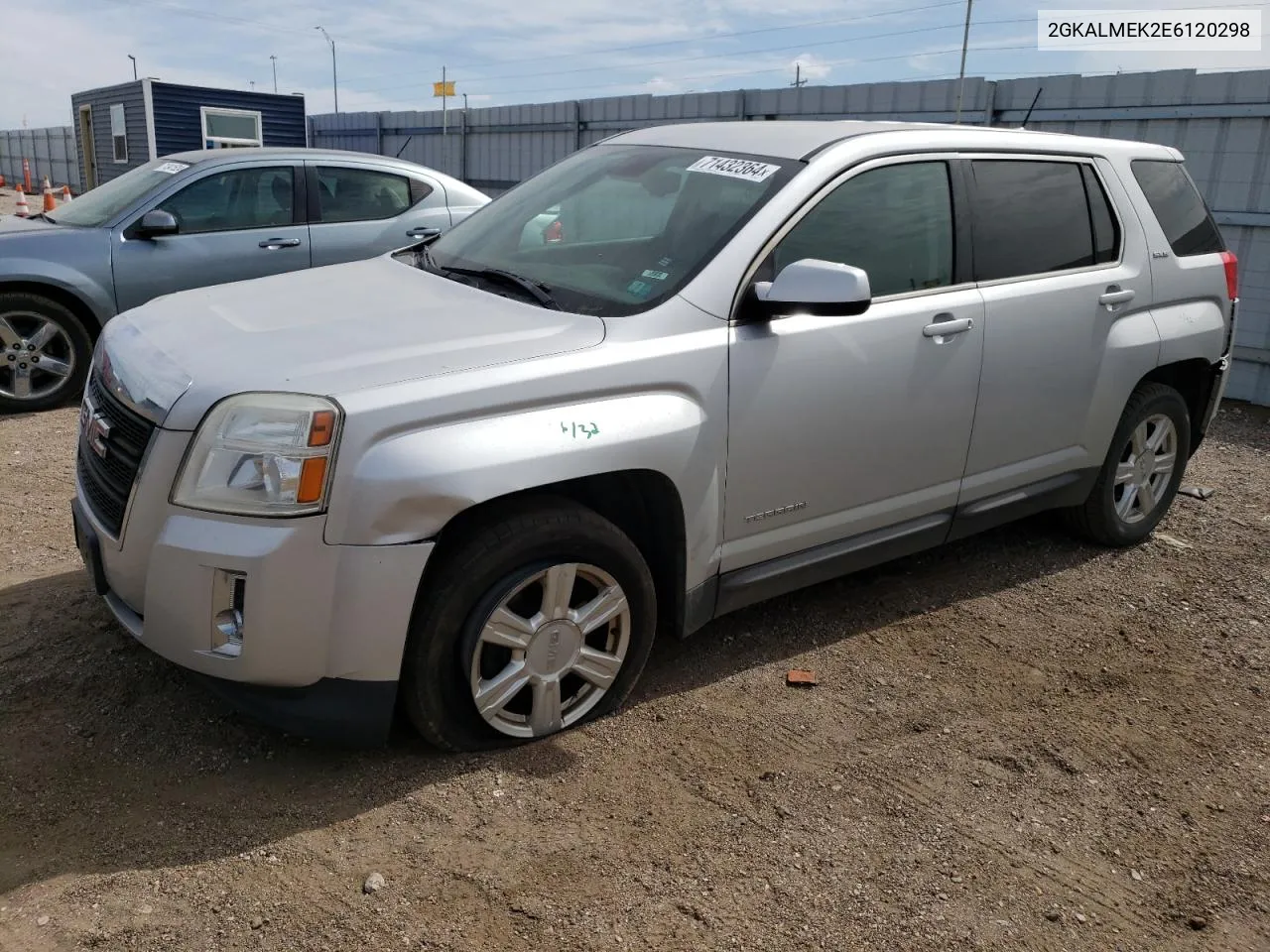 2014 GMC Terrain Sle VIN: 2GKALMEK2E6120298 Lot: 71432364