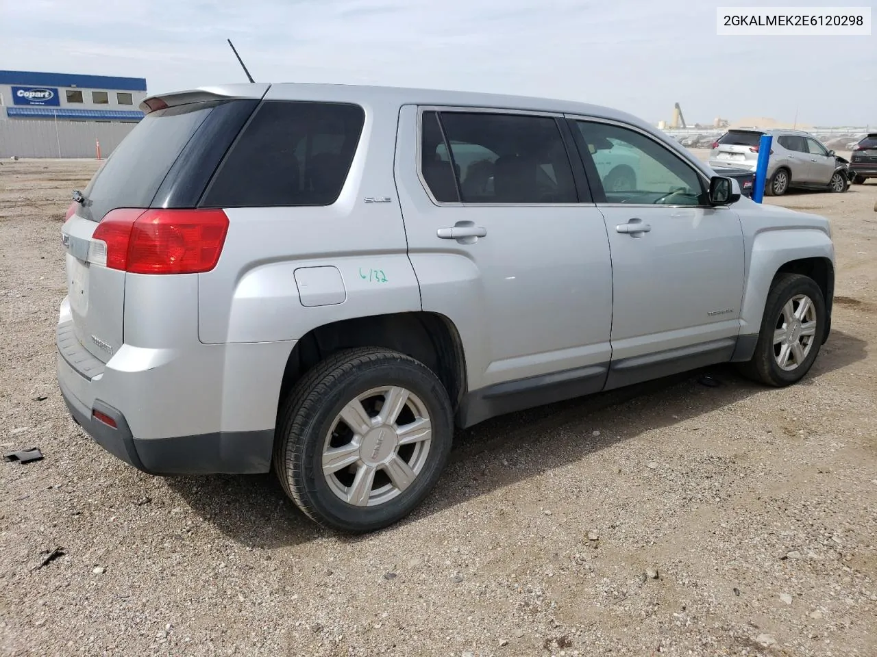 2014 GMC Terrain Sle VIN: 2GKALMEK2E6120298 Lot: 71432364