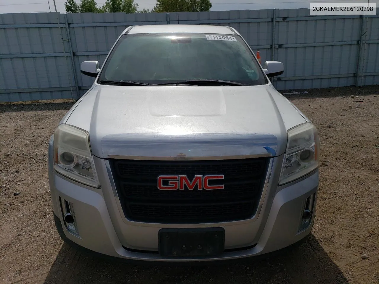 2014 GMC Terrain Sle VIN: 2GKALMEK2E6120298 Lot: 71432364