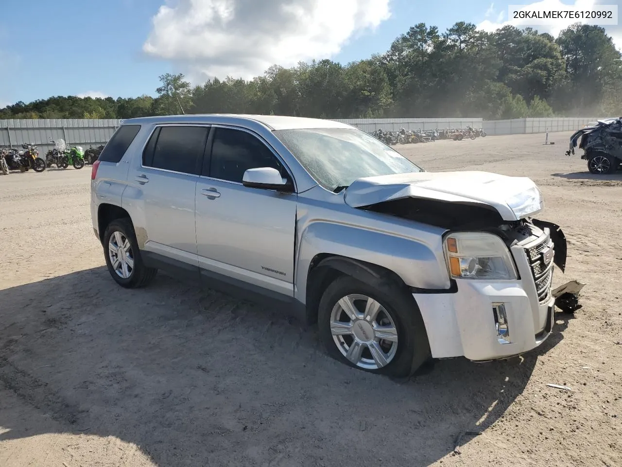 2014 GMC Terrain Sle VIN: 2GKALMEK7E6120992 Lot: 71713584