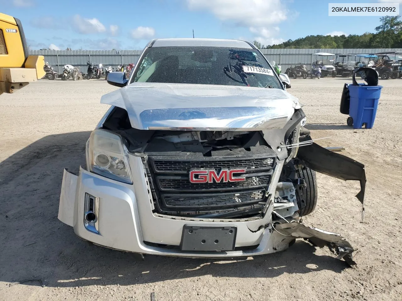 2014 GMC Terrain Sle VIN: 2GKALMEK7E6120992 Lot: 71713584