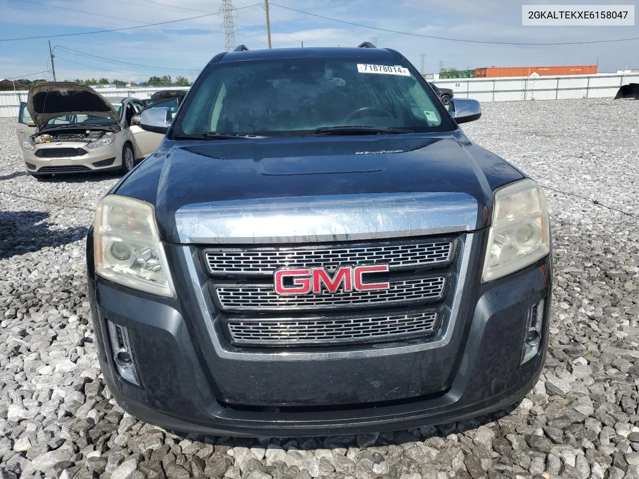 2014 GMC Terrain Slt VIN: 2GKALTEKXE6158047 Lot: 71878014