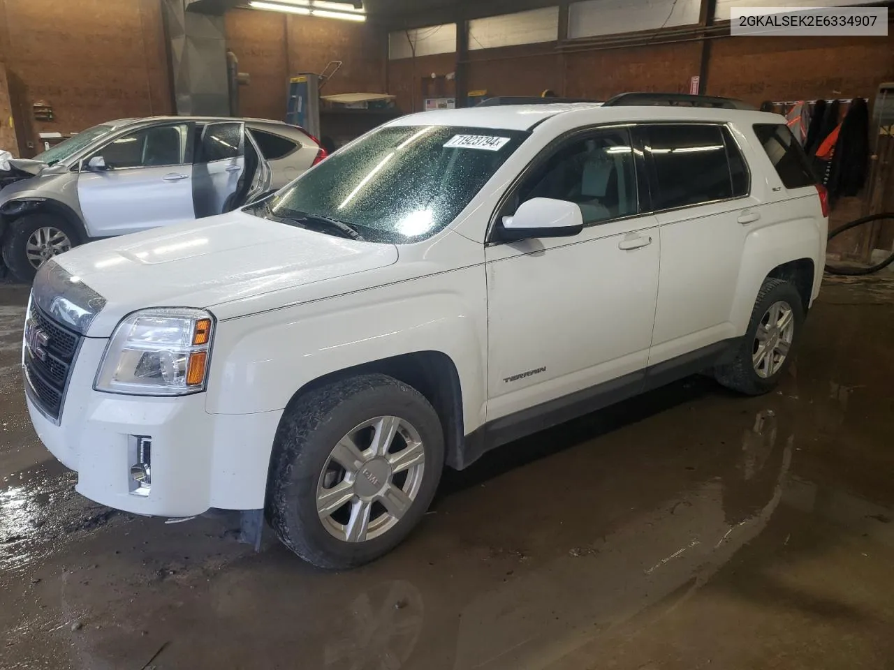 2014 GMC Terrain Slt VIN: 2GKALSEK2E6334907 Lot: 71923794