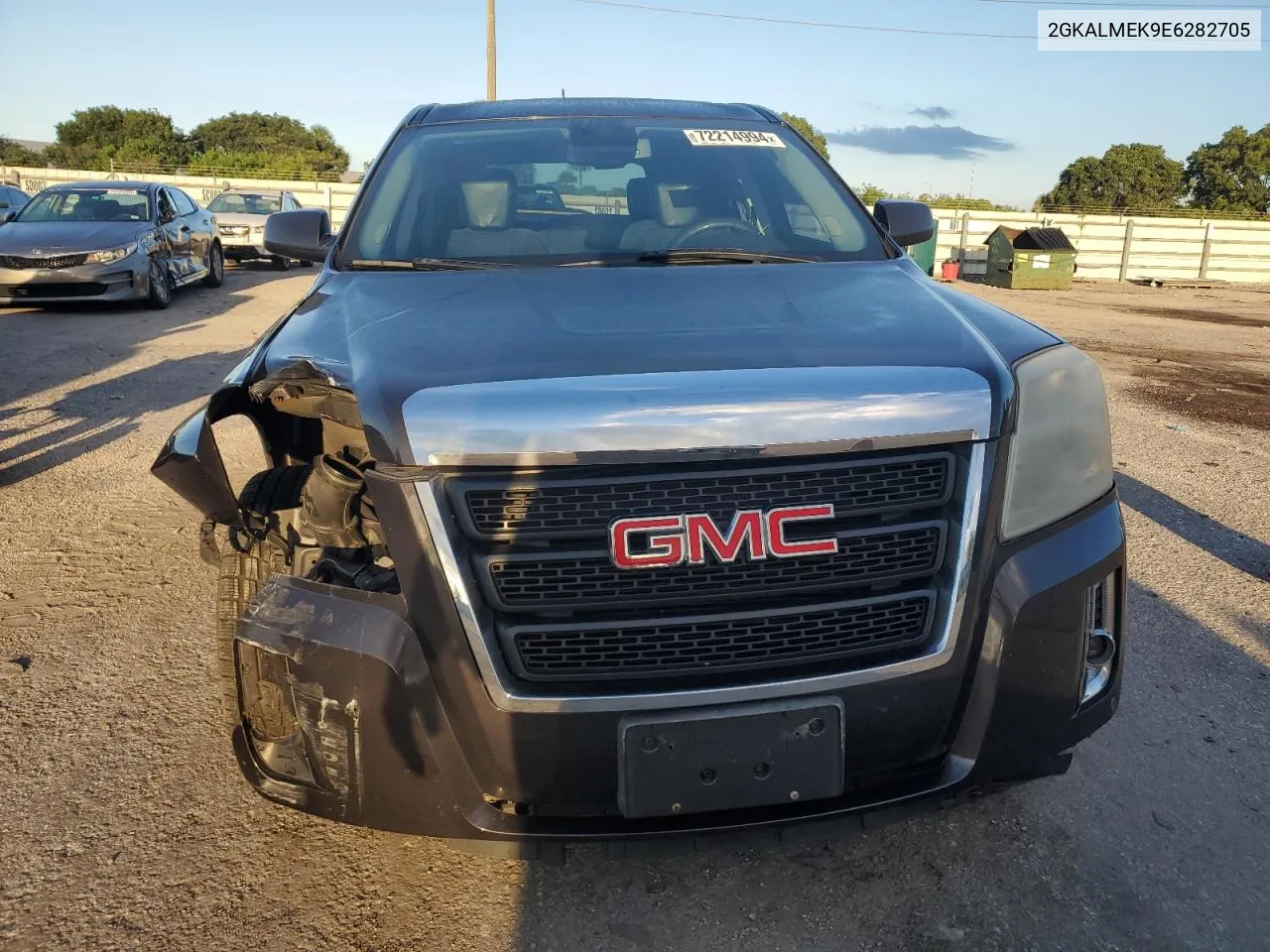 2014 GMC Terrain Sle VIN: 2GKALMEK9E6282705 Lot: 72214994