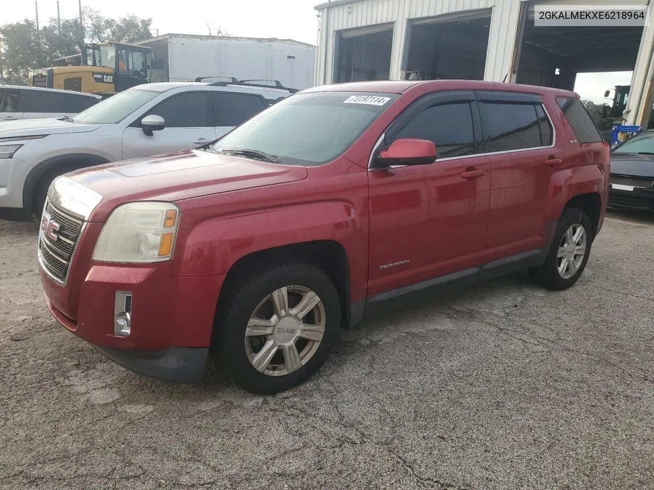 2014 GMC Terrain Sle VIN: 2GKALMEKXE6218964 Lot: 73197114