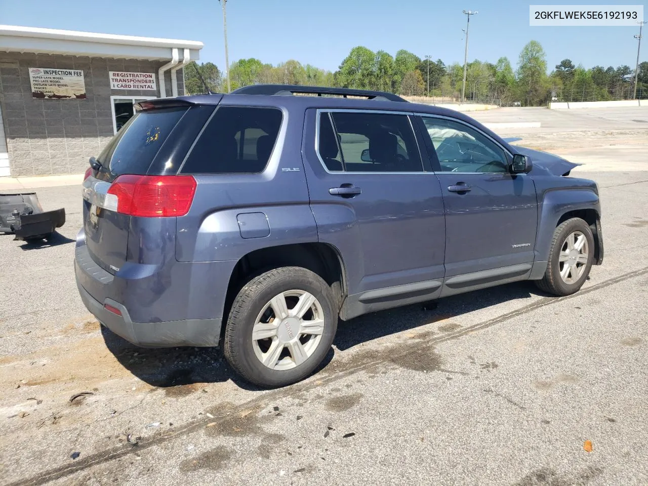 2GKFLWEK5E6192193 2014 GMC Terrain Sle