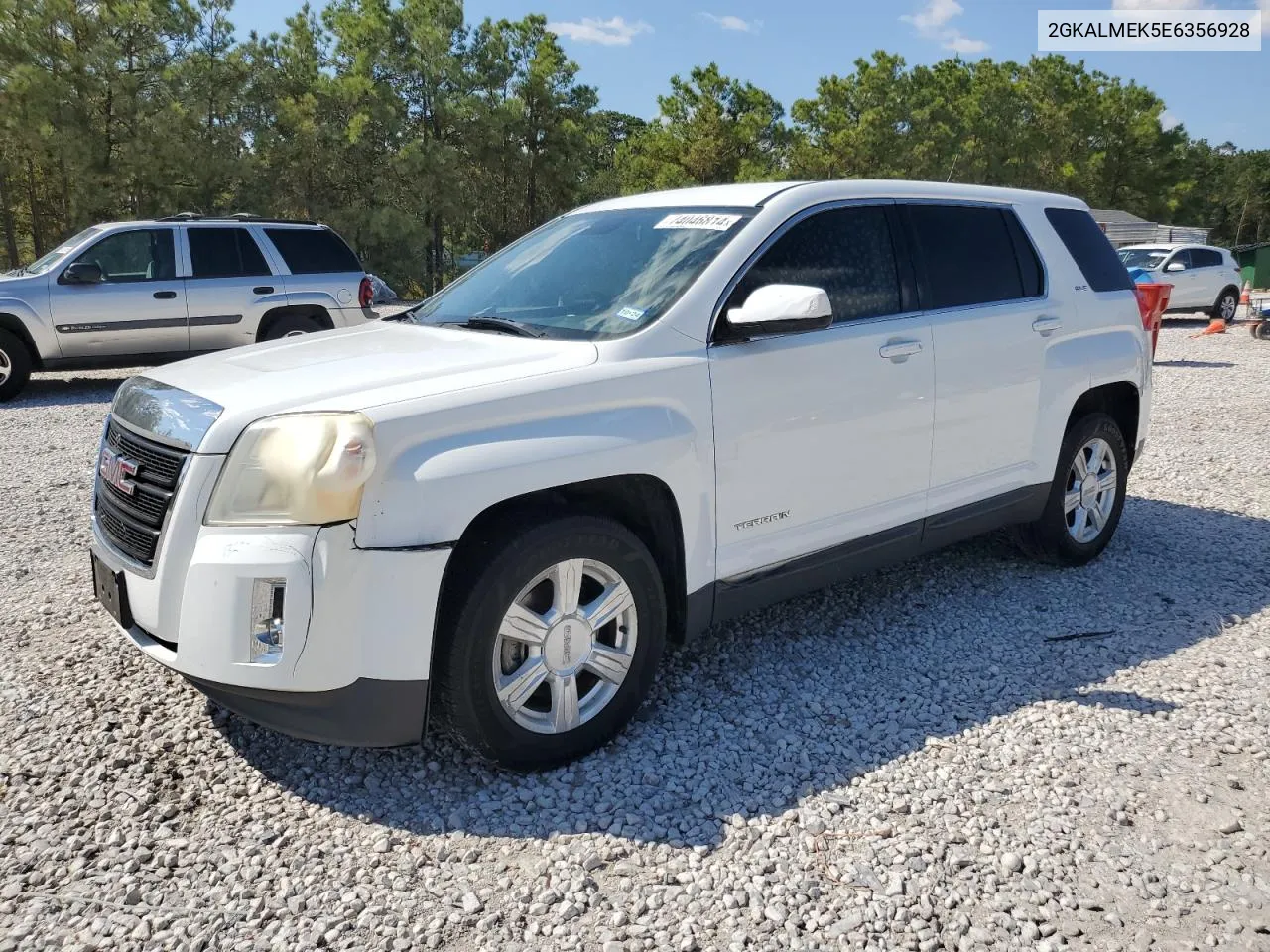 2014 GMC Terrain Sle VIN: 2GKALMEK5E6356928 Lot: 74046814