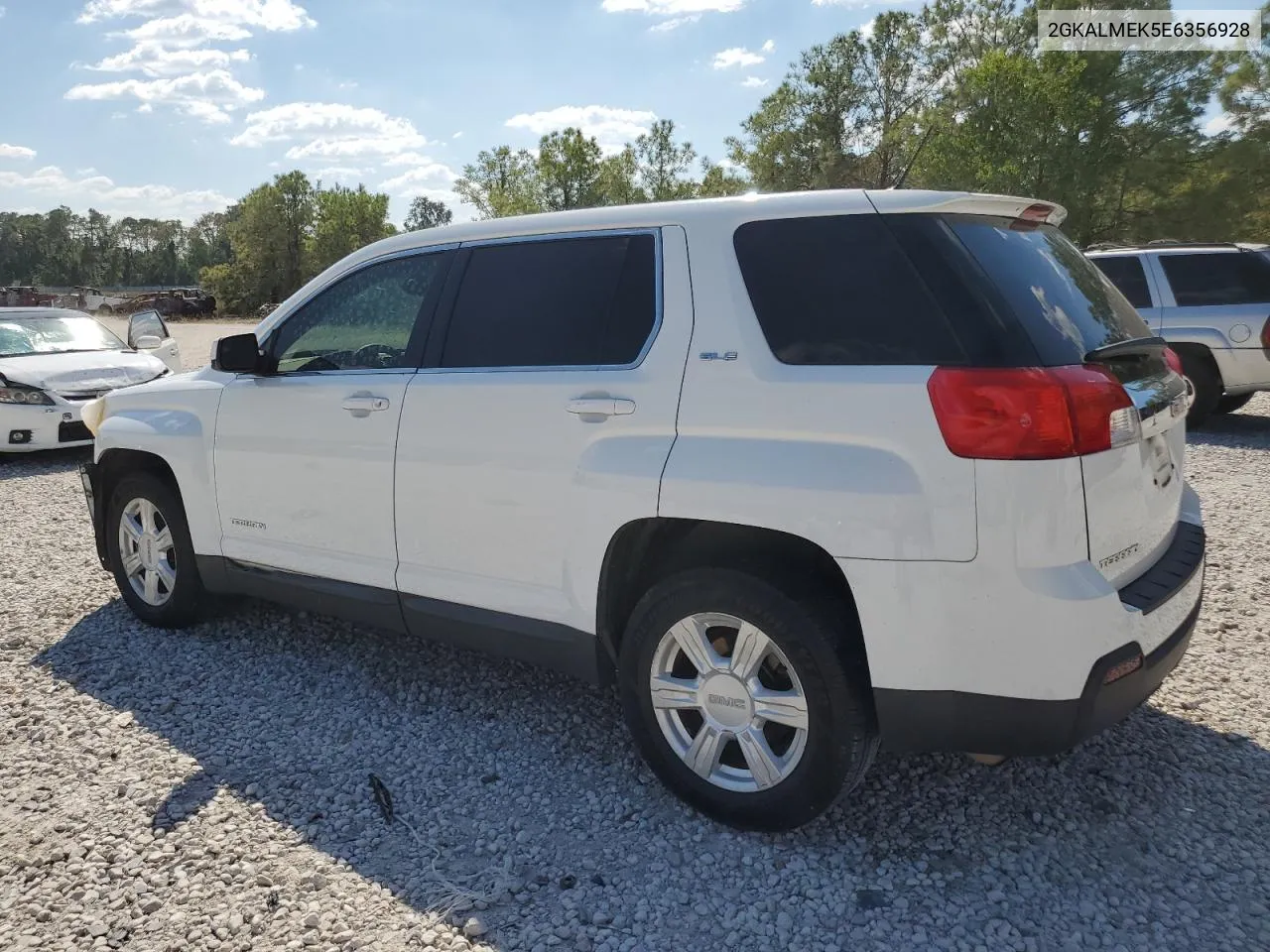 2014 GMC Terrain Sle VIN: 2GKALMEK5E6356928 Lot: 74046814