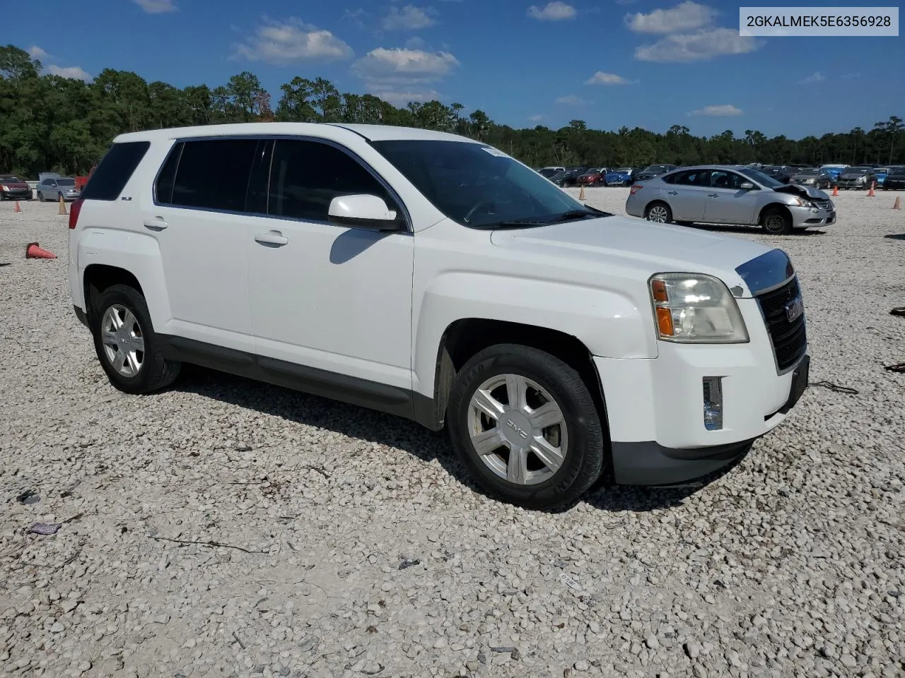 2014 GMC Terrain Sle VIN: 2GKALMEK5E6356928 Lot: 74046814