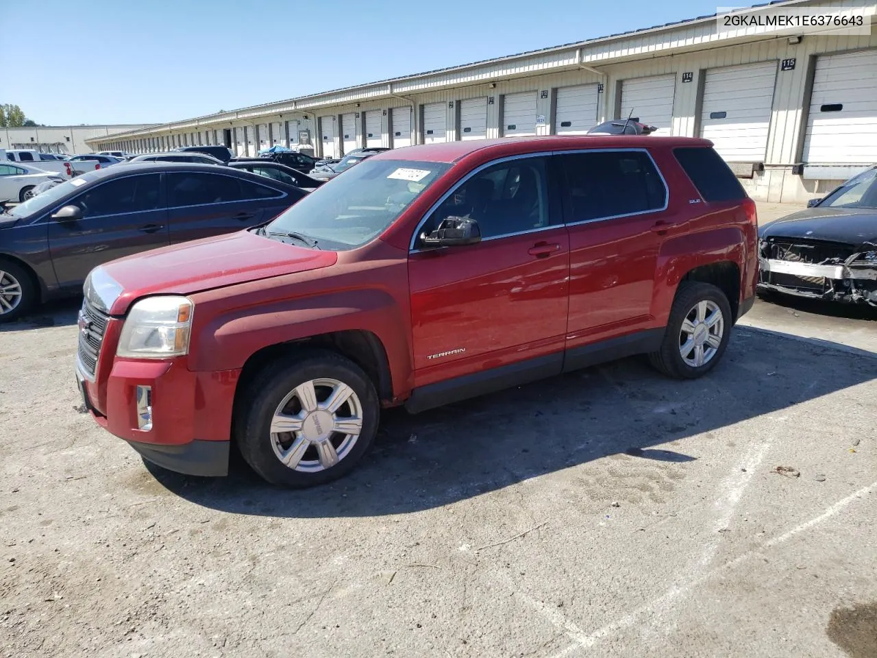 2014 GMC Terrain Sle VIN: 2GKALMEK1E6376643 Lot: 74111024