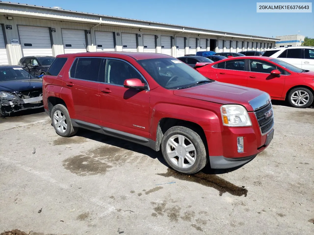 2014 GMC Terrain Sle VIN: 2GKALMEK1E6376643 Lot: 74111024