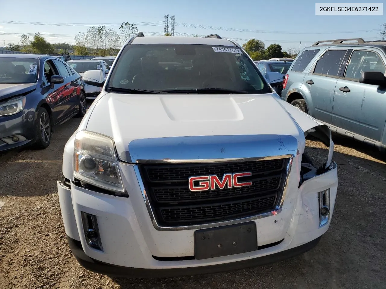 2014 GMC Terrain Slt VIN: 2GKFLSE34E6271422 Lot: 74141764