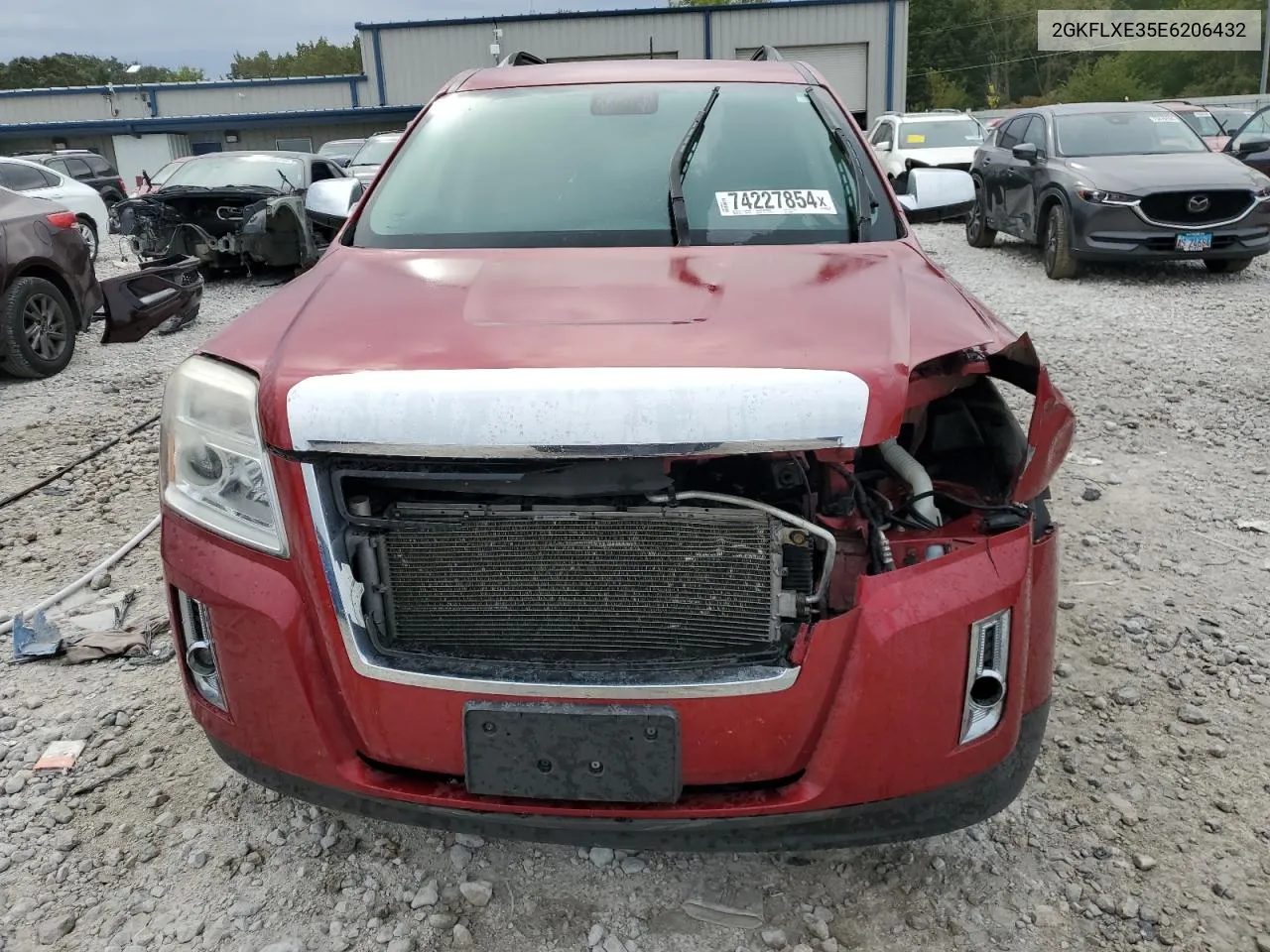 2014 GMC Terrain Slt VIN: 2GKFLXE35E6206432 Lot: 74227854