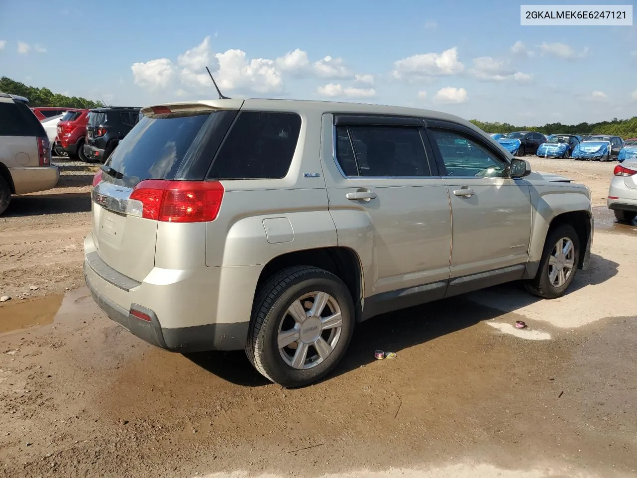 2GKALMEK6E6247121 2014 GMC Terrain Sle