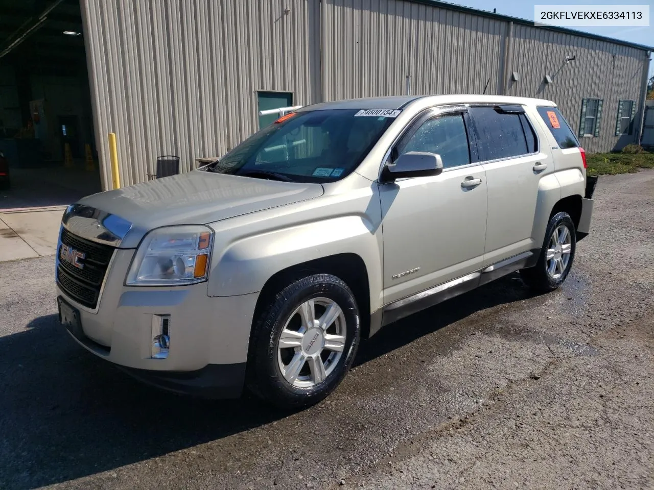 2014 GMC Terrain Sle VIN: 2GKFLVEKXE6334113 Lot: 74600154