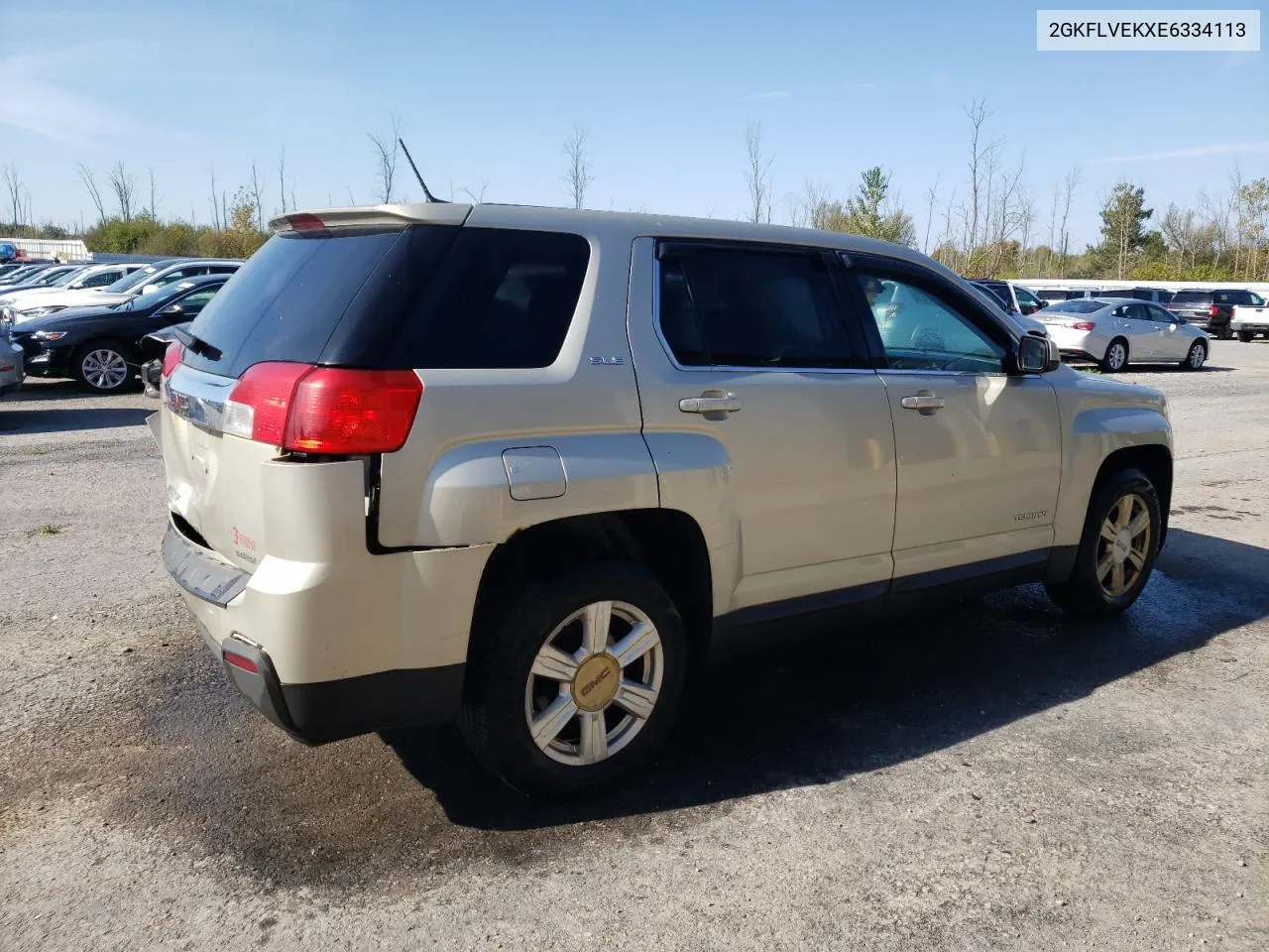 2014 GMC Terrain Sle VIN: 2GKFLVEKXE6334113 Lot: 74600154