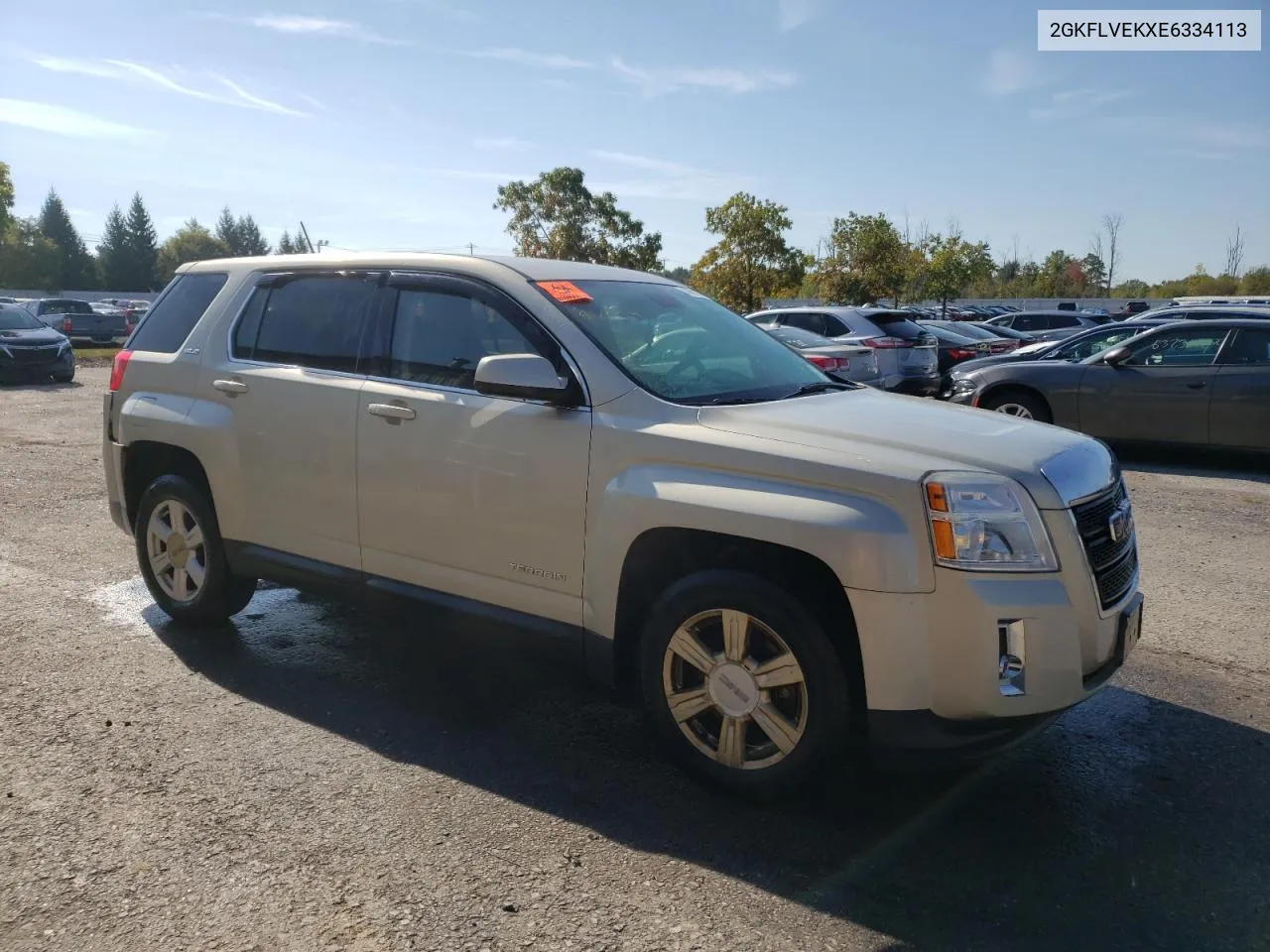 2014 GMC Terrain Sle VIN: 2GKFLVEKXE6334113 Lot: 74600154