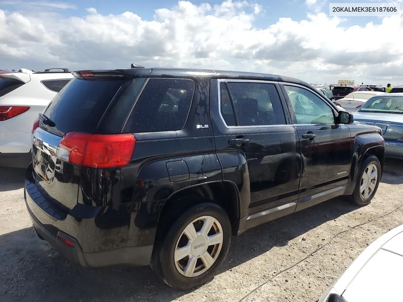 2014 GMC Terrain Sle VIN: 2GKALMEK3E6187606 Lot: 75096384