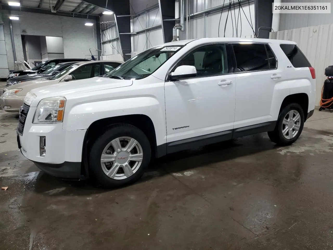 2014 GMC Terrain Sle VIN: 2GKALMEK1E6351161 Lot: 75435014