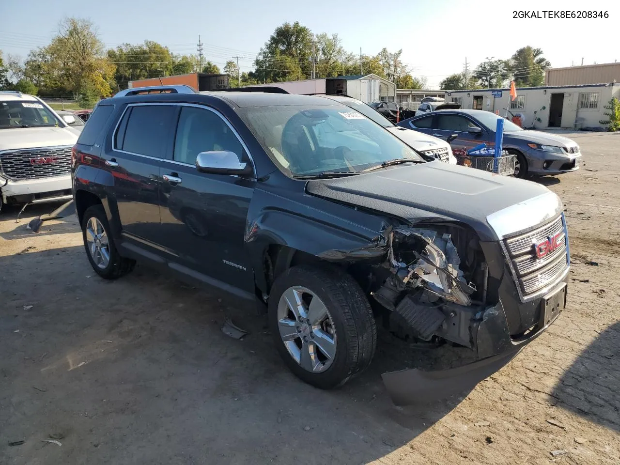 2014 GMC Terrain Slt VIN: 2GKALTEK8E6208346 Lot: 75751274