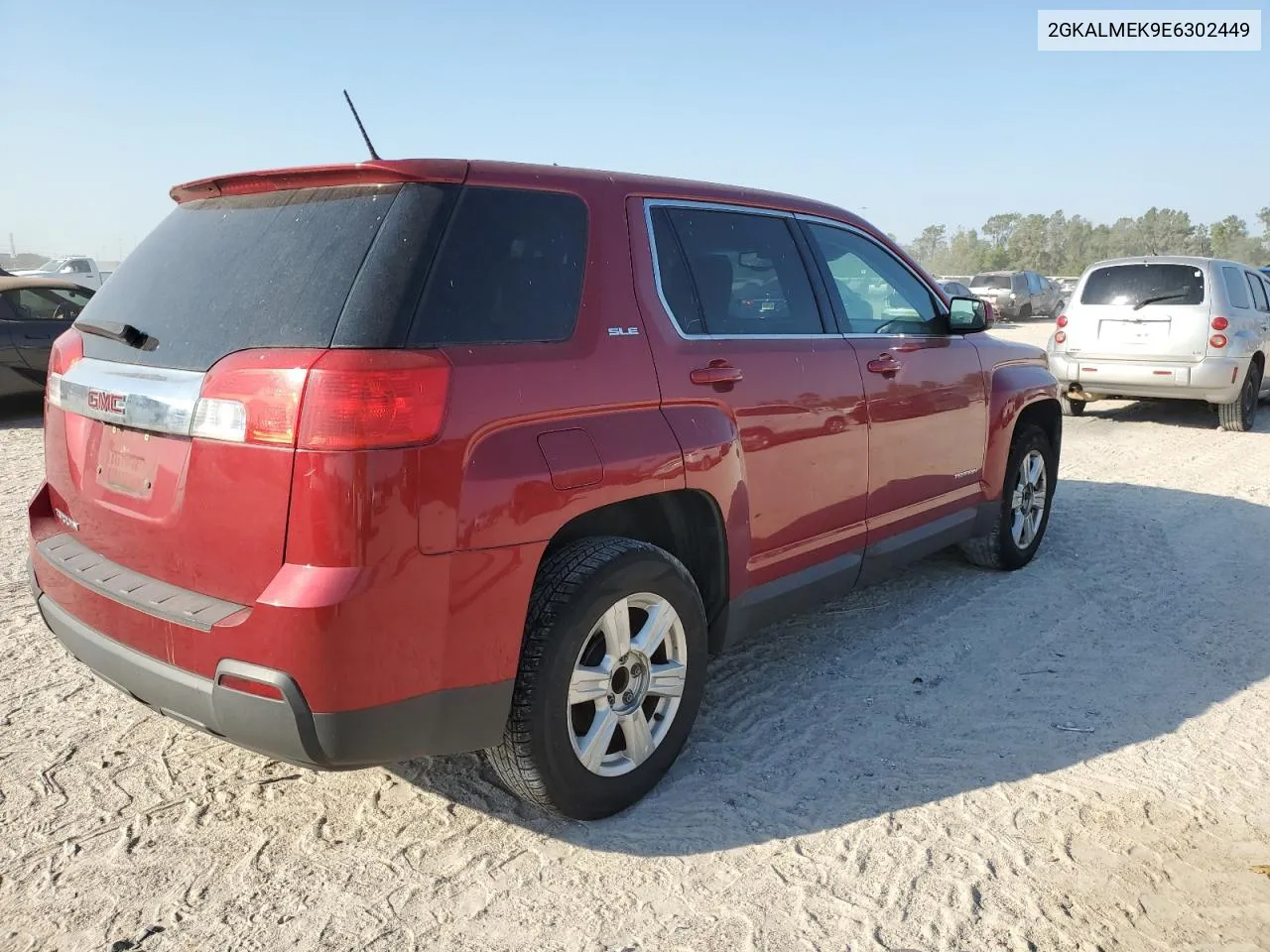 2014 GMC Terrain Sle VIN: 2GKALMEK9E6302449 Lot: 75757974