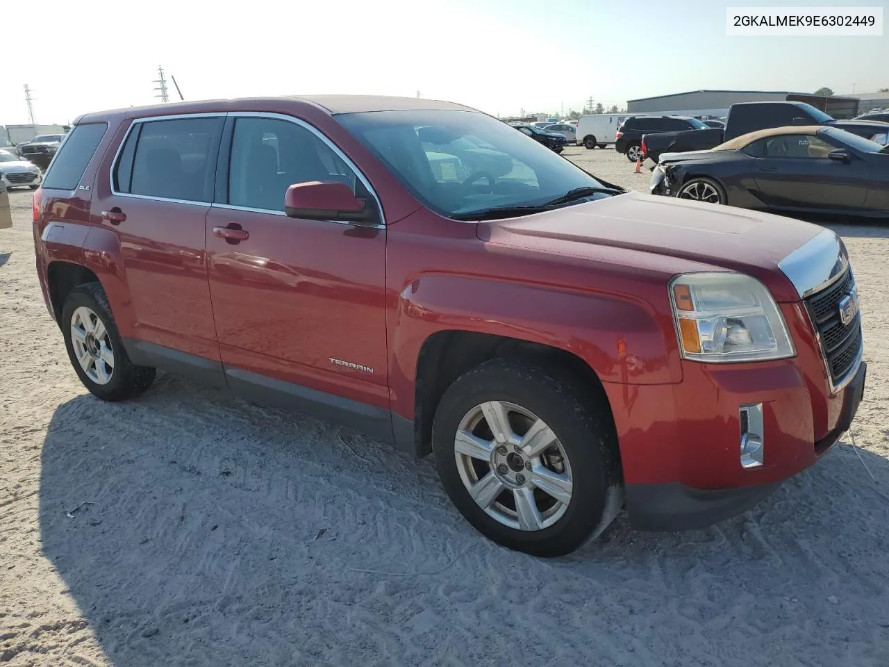 2014 GMC Terrain Sle VIN: 2GKALMEK9E6302449 Lot: 75757974