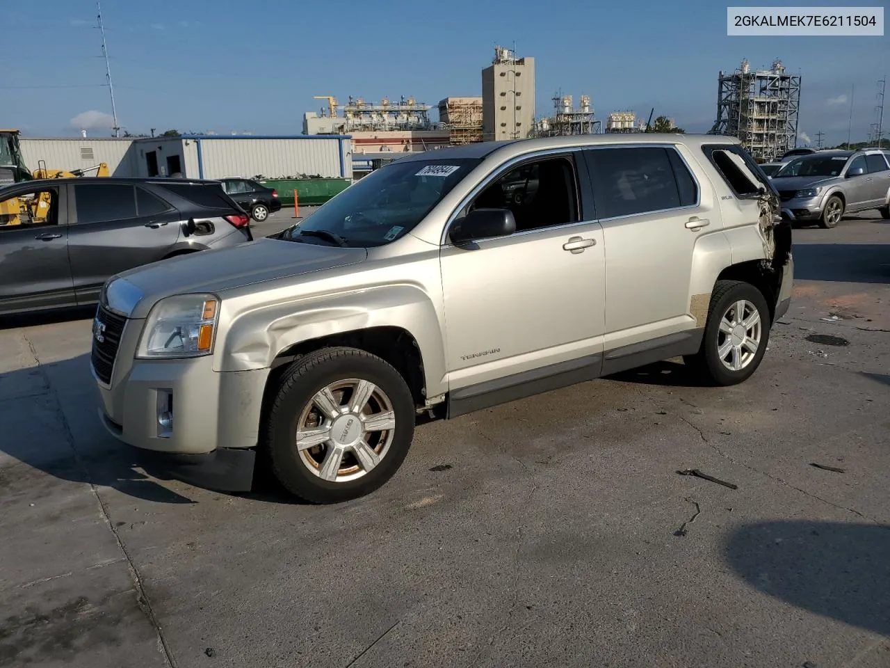 2014 GMC Terrain Sle VIN: 2GKALMEK7E6211504 Lot: 76049544