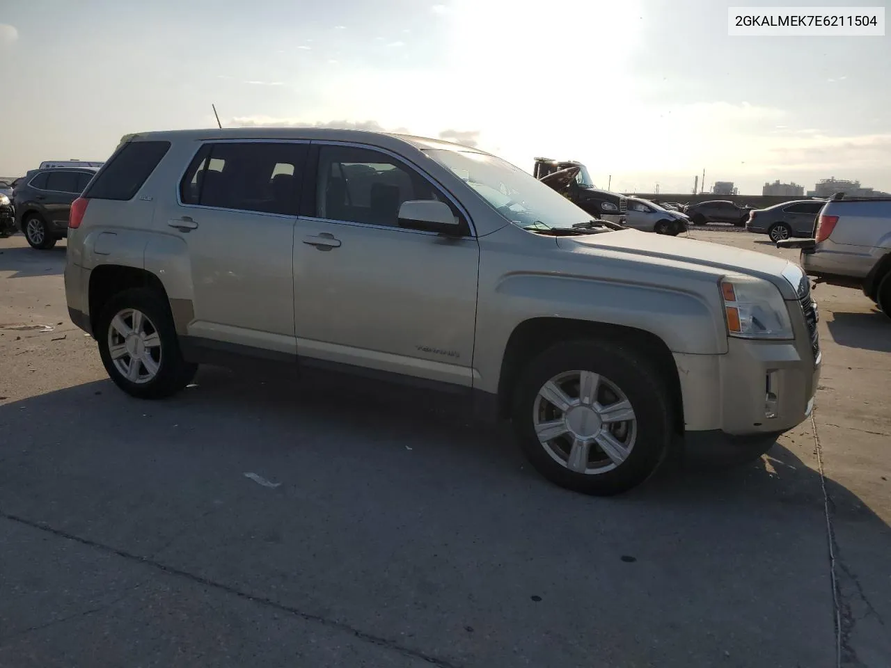 2014 GMC Terrain Sle VIN: 2GKALMEK7E6211504 Lot: 76049544