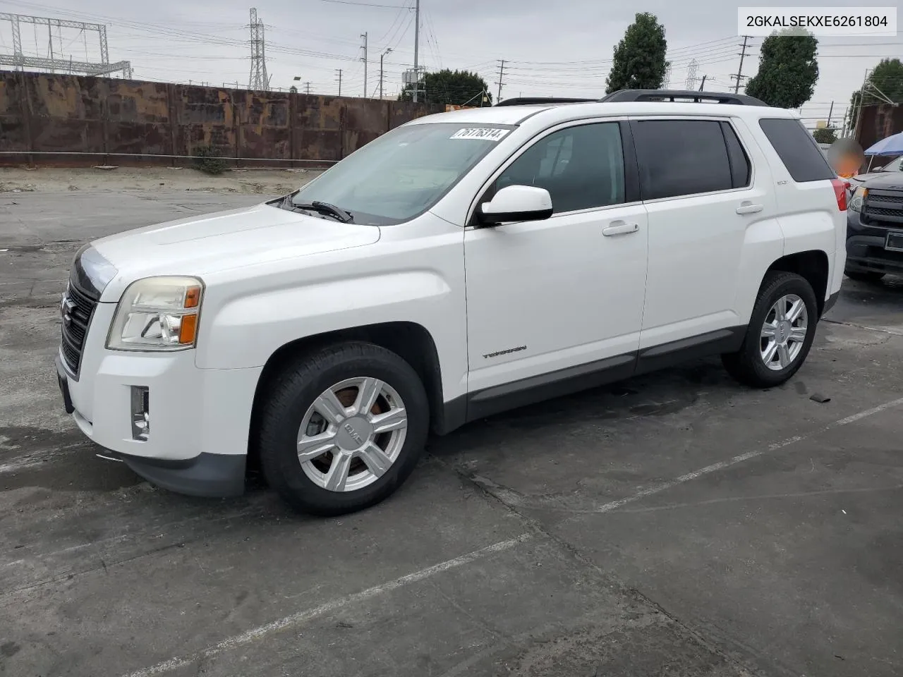 2014 GMC Terrain Slt VIN: 2GKALSEKXE6261804 Lot: 76176314