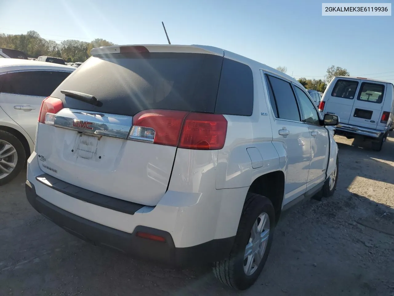 2014 GMC Terrain Sle VIN: 2GKALMEK3E6119936 Lot: 76503684