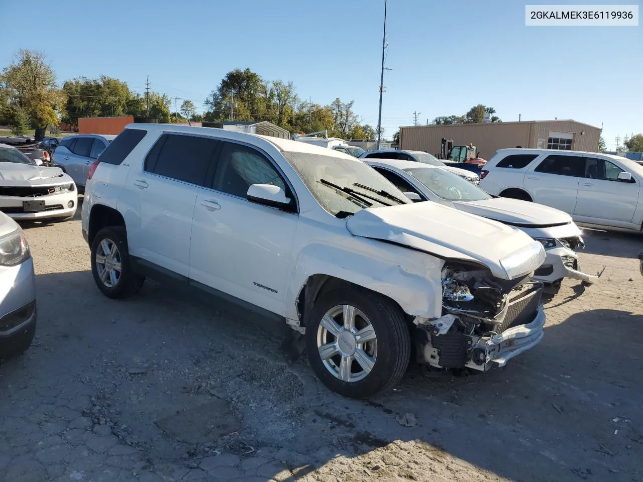 2014 GMC Terrain Sle VIN: 2GKALMEK3E6119936 Lot: 76503684