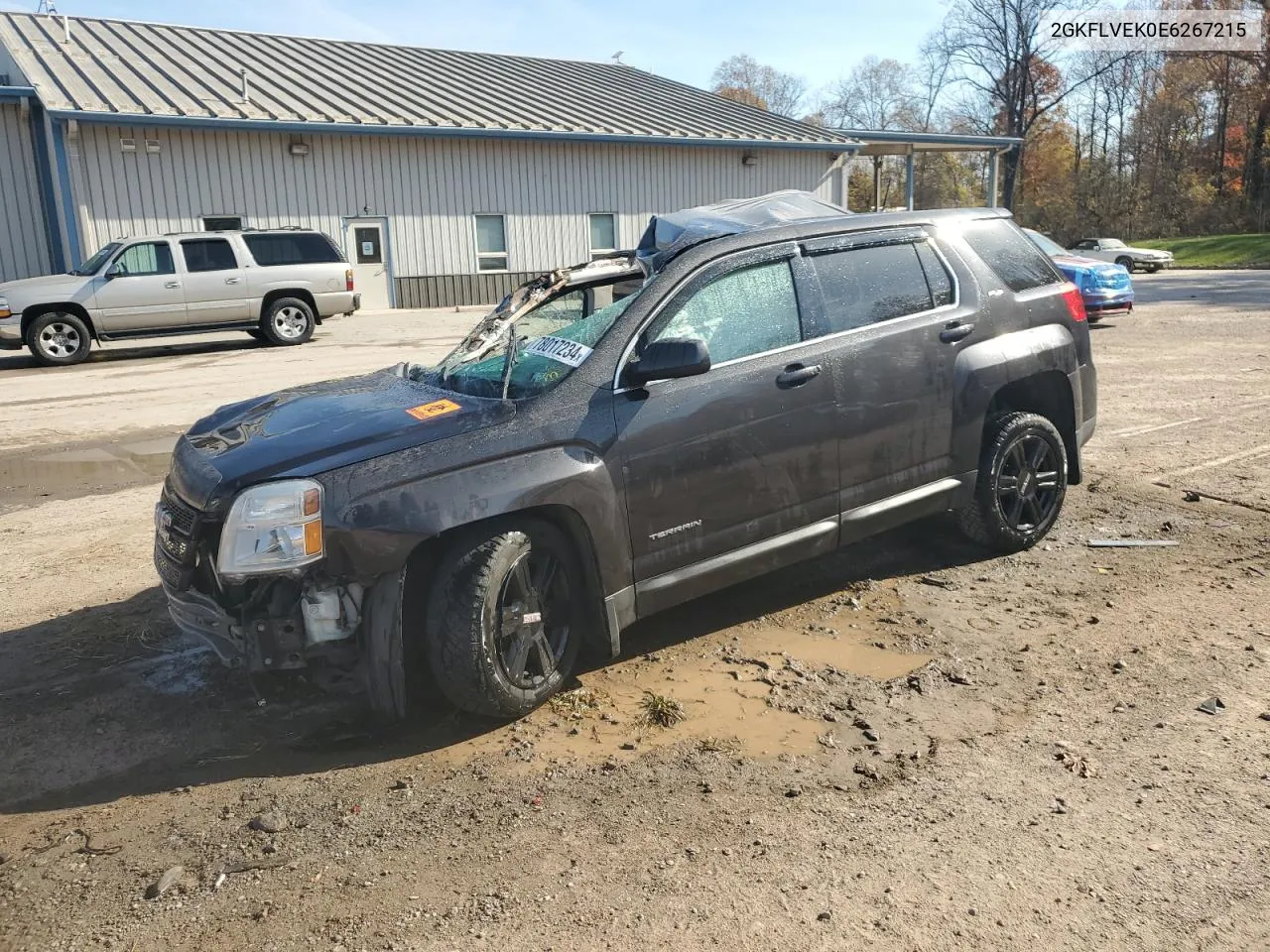 2014 GMC Terrain Sle VIN: 2GKFLVEK0E6267215 Lot: 78017234